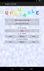There are 1.2 billion microsoft office users worldwide, and microsoft word is easily the most commonly used word processor. Anagram Unjumble For Android Apk Download
