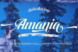 There is a white design, please change the background clearly (file eps and who let you edit the size as you like) during the design process there are small errors, look forward to comments. Amania Font By Faisal Alfaraby Creative Fabrica