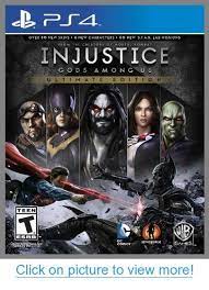 Injustice Gods Among Us Ultimate Edition Playstation 4 Standard Edition Injustice Gods Among Us Ultimate Edition Playstatio Injustice Game Codes God