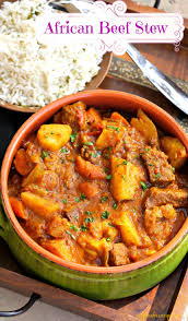 African Beef Stew Recette Recettes De Cuisine Cuisine Africaine Et Plat