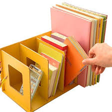 Uqueen Creative Wooden Diy Desktop Magazines And Books Storage Box Sorting Bookends Office Kitchen Di Diy Desktop Desk Organization Diy Diy Office Organization