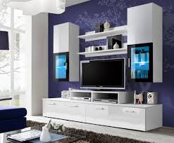 Tv stands & benches tv & media storage. Toledo 1 White High Gloss Living Room Wall Unit Tv Entertainment Stand Ebay
