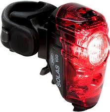 Niterider Solas 100 Rear Bike Light Rear Bike Light Bike Lights Tail Light