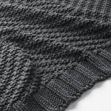 Jennyann Plaid Dunkelgrau Ikea Osterreich In 2020 Grey Throw Ikea Living Room Throws