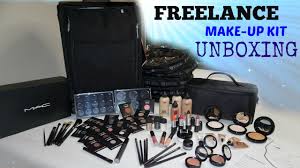 freelance makeup kit unboxing mac