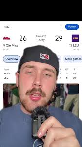 Ole Miss going to just Ole Miss the opportunity #olemiss #lsu #footba...