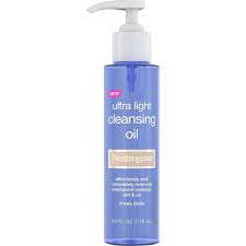 Neutrogena Ultra Light Face Cleansing Oil Makeup Remover 4 Fl Oz Oil Makeup Remover Cleansing Oil Makeup Remover Oil Face Cleansing