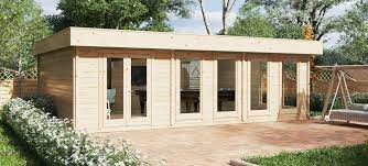 Finde produkte von gartenhaus gmbh bei wayfair.de. Moderne Gartenhauser Wohninseln Im Garten Hansagarten24