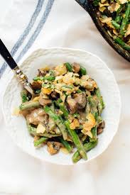 Almost Homemade Green Bean Casserole Cookie And Kate Recipe Homemade Green Bean Casserole Greenbean Casserole Recipe Casserole Cooking