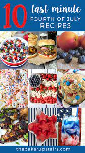 · summer succotash pasta salad · blue corn chip crusted fish . The Baker Upstairs 10 Easy Last Minute 4th Of July Recipes