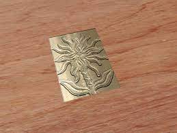 All tools and materials are supplied. How To Emboss Metal 4 Steps With Pictures Wikihow