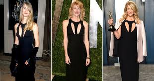 Maybe you would like to learn more about one of these? Third Time S A Charm Laura Dern Previously Wore Her Vanity Fair Oscars Party Gown In 1995 And 2014