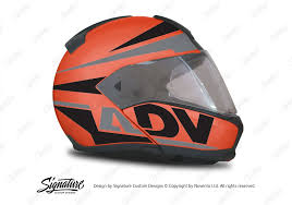 Stickers for helmet (design pack) (karting, motorsport) $52.00. Bmw System 6 Helmet Orange Vivo Series Black Grey Stickers Kit Signature Custom Designs