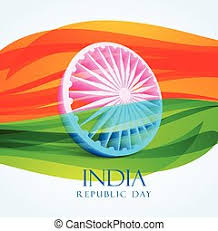 View our latest collection of indian republic day flag of india png images with transparant background, which you can use in your poster, flyer design, or presentation powerpoint directly. Vector Illustration Of Floral Swirl In Indian Tricolor Flag For Happy Republic Day Canstock