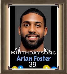Arian Foster's birthday and football career