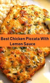 Best Chicken Piccata With Lemon Sauce Food Menu In 2020 Chicken Dinner Recipes Chicken Recipes Recipes