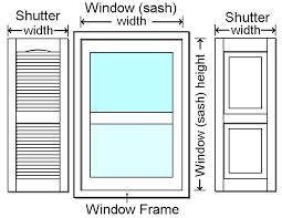 Although you may not be cutting, you need to measure a few times and make sure you get the. How To Measure For Exterior Shutters
