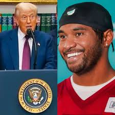 VIDEO: President Donald Trump Tried To Pronounce Tua Tagovailoa's Name, And  It Couldn't Have Gone Any Worse Full story via 🔗 in comments. 👇