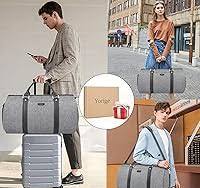 Amazon.com: Bolsas de lona convertibles para viajes, bolsa de ropa para  hombres y mujeres, bolsa de viaje grande con bolsa cruzada, juego de 4  piezas, ...