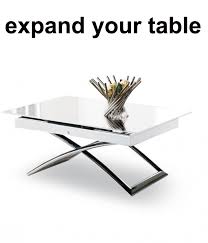 The four sleek, tapered legs easily become six thanks to its convenient extendable feature, helping. Buyer S Guide To Expanding Coffee Tables Expand Furniture