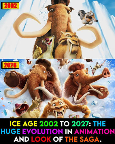 Ice Age franchise's 25-year animation evolution