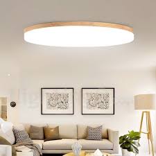 Nordic Round Bedroom Ceiling Lamp Simple Modern Solid Wood Living Room Balcony L Nordic Round Bedroom In 2020 Beleuchtung Wohnzimmer Decke Led Decke Lampen Wohnzimmer