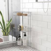 Required fields are marked *. Polished Nickel Bath Caddy Wayfair
