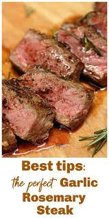 Rosemary Garlic Butter Sirloin Steak Recipe Easy Meat Recipes Recipes Meat Dinners