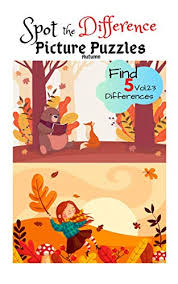 Can you beat the national average? Spot The Difference Picture Puzzles Autumn Find 5 Differences Vol 23 Children Activities Book For Kids Age 3 8 Boys And Girls Activity Learning Kindle Edition By J Wass Catherine Humor Entertainment