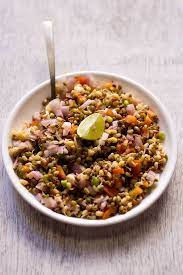 Moong Sprouts Salad Veg Recipes Of India Veg Salad Recipes Healthy Salad Recipes Sprout Recipes
