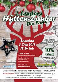 1 Lenders Hutten Zauber Die Party Lenders Gartencenter