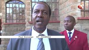 President uhuru kenyatta has sent a message of condolence to the family and residents of kiambaa constituency following the death of mp paul koinange. Kiambaa Mp Urges Judiciary To Devise Ways Of Fast Tracking Corruption Cases Youtube