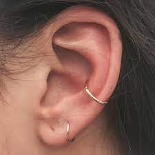 665 Likes 4 Comments Aka Pflugerstr 6 Berlin Akaberlin On Instagram She Was Waiting Patiently For 3 Mont Earings Piercings Ear Jewelry Ear Piercings