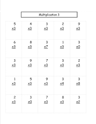 3 Times Tables Worksheet Fun Times Tables Worksheets Multiplication Worksheets Multiplication