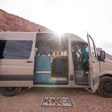 Pancho Meet Desert Desert This Is Our New Sprinter Camper Van Home Pancho You Two Are Going To Get Along Just Fine Sprinter Sprinter Camper Van People