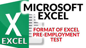 Ensure you have a legally binding employment contract. Typical Format Of Microsoft Excel Pre Employment Assessment Test