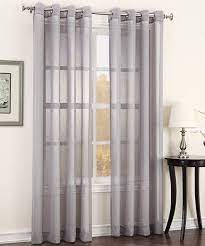 silver julie texture sheer grommet panel zulily curtains living room home interior