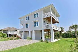 One Of Affinity Building System S Custom Modular Homes Beautiful Two Story Beach Home Contact Us Today For Modular Homes Beach House Design Building Systems
