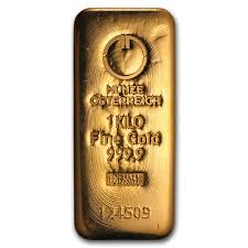 1000 Gram Gold Bar Austrian Mint Cast Gold Bar Apmex Gold Bar Gold And Silver Coins Gold Money