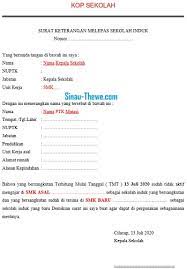 Ketika anda mengunduh format surat pernyataan kepala sekolah untuk di upload pada sispena yang telah disediakan oleh sispena namun tidak bisa dibuka secara normal. Download Sk Mutasi Guru Bukan Pns Paud Sd Smp Sma Smk 2020 Sinau Thewe Com