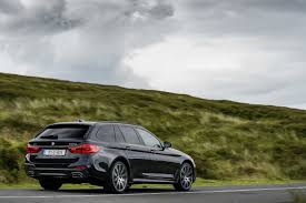 Irish Imagery Of The New Bmw 5 Series Touring 530d Xdrive M Sport Exterior Colour Carbon Black With Ivory White Dakota Leather With Exclusive Stitching Leather 08 2017