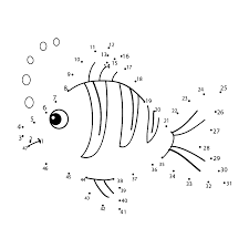 Kleurplaat Cijfers Verbinden