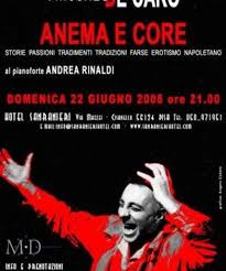 Ristorante e pizzeria anema & core pořízené členy webu tripadvisor. Anema E Core Storie Passioni Tradimenti Tradizioni Farse Erotismo Napoletano Teatro It