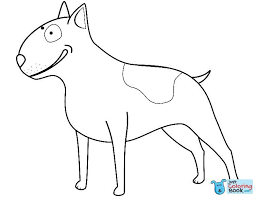 Chihuahua, yorkshire terrier, dachshund, boxer, pit bull, bichon frise, poodle, cocker spaniel, golden retriever, pug, bulldog, jack russell terrier, chinese crested, airedale terrier and more! Funny Bull Terrier Coloring Page Free Printable Coloring Pages Within Bull Terrier Coloring Pages