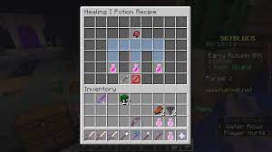 Steps to make a healing potion open the brewing stand menu. Healing Potion Hypixel Minecraft Server And Maps