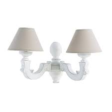 I volantini con le ultime offerte e gli orari. Wandlampe Aus Paulownienholz Mit Grauem Lampenschirm Montmartre Maisons Du Monde