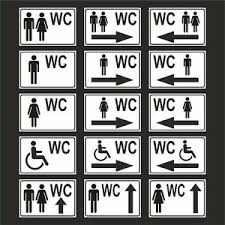 Finden sie hochwertige lizenzfreie vektorgrafiken, die sie anderswo vergeblich suchen. Wc Schilder Gunstig Kaufen Ebay