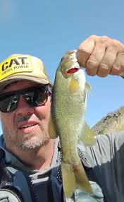 Bass with red eyes caught in Columbus GA creek