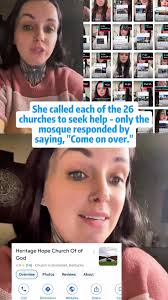 Trending Video of The Lady with White Shirt and Blue Skirt with A Man  behind A Church