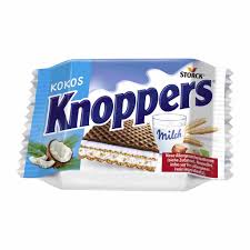 Crispy baked wafers, delicious milk cream filling, and a tasty. Knoppers Kokos Summer Edition Big Pack Kaufland De